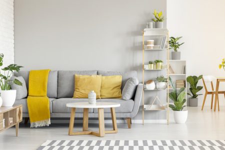 Hands-on decluttering and organising in progress