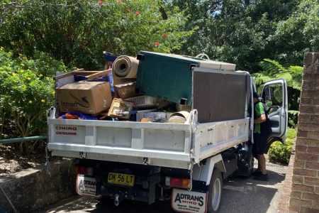 Organising items to keep, sell, or donate